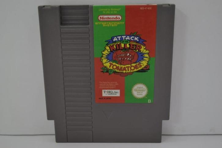 Attack Of The Killer Tomatoes (NES NOE), Spelcomputers en Games, Games | Nintendo NES, 1 speler, Zo goed als nieuw, Verzenden
