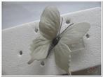Vlinders van foam grijs 6 cm. doos 36 stuks voor corsage, Hobby en Vrije tijd, Knutselen, Ophalen of Verzenden, Nieuw