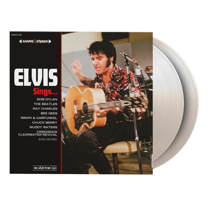 Elvis Presley - Elvis Sings - White Vinyl, Cd's en Dvd's, Vinyl | Rock, Nieuw in verpakking, 12 inch