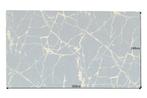 Design Tapijt MARBLE 240x160cm groen goud marmerlook plat, Ophalen of Verzenden, Nieuw