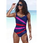 Lascana Badpak Isolde met gekleurde contrastdetails, Kleding | Dames, Verzenden, Nieuw