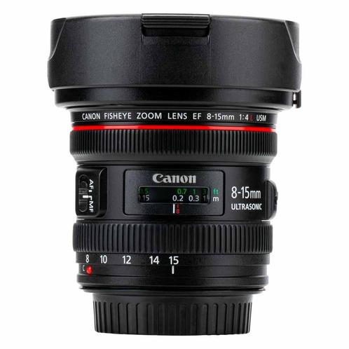 Canon EF 8-15mm f/4L Fisheye USM met garantie, Audio, Tv en Foto, Fotografie | Lenzen en Objectieven, Verzenden