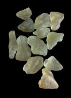 Libisch woestijnglas set van 12 stuks - Hoogte: 0 cm -, Verzamelen, Mineralen en Fossielen