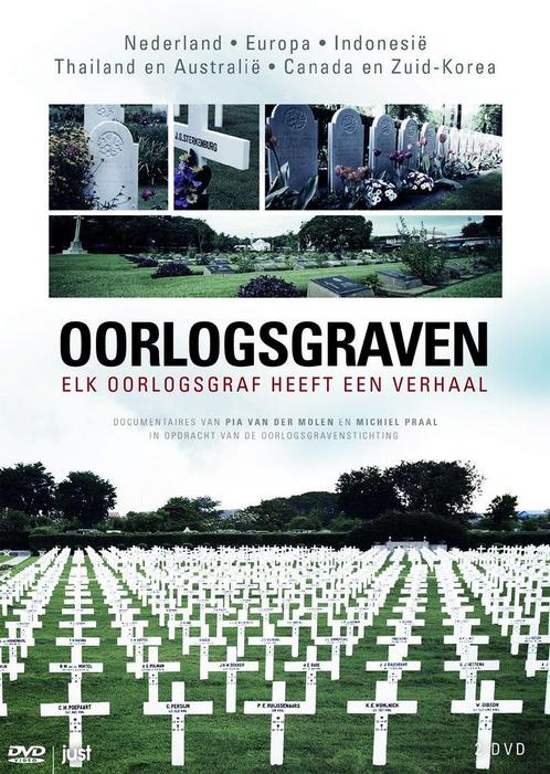 Oorlogsgraven - Elk Oorlogsgraf Heeft Een Verhaal - 2DVD, Cd's en Dvd's, Dvd's | Overige Dvd's, Ophalen of Verzenden