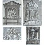 School of the XVIIth century - 4 Dutch Prints