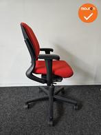 Ahrend 230 bureaustoel - refurbished - Medium Rug - Rood, Werkplek, Ophalen of Verzenden, Gebruikt, Stoel