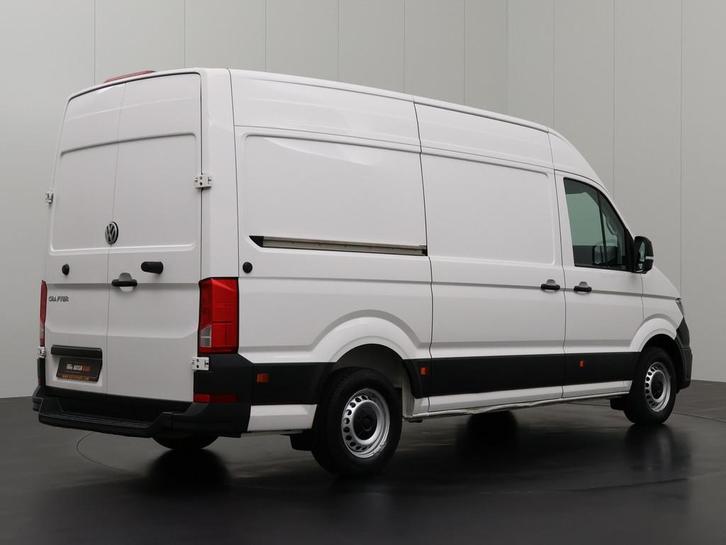 Volkswagen Crafter Bestelbus L3 H3 2021 Diesel, Auto's, Volkswagen, Dealer onderhouden, Te koop, Zwart, Handgeschakeld, Financial lease