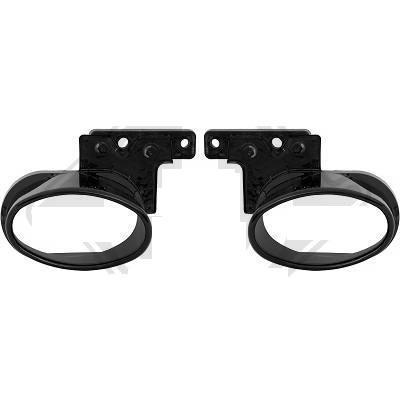 Uitlaatsierstukken Audi A4 B9 19- RS Look Zwart, Auto-onderdelen, Carrosserie en Plaatwerk, Ophalen of Verzenden