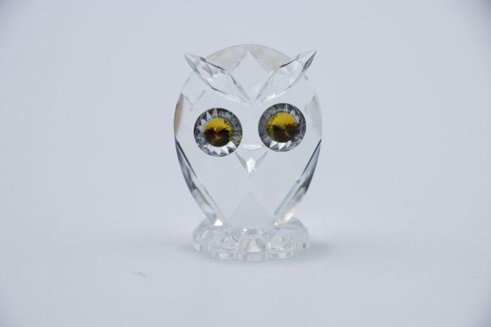 Figuur - Swarovski Crystal - Uil (Boxed + certificate) -, Antiek en Kunst, Curiosa en Brocante