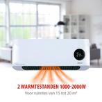 2dekans | alpina Wandkachel – Met Timer & Afstandsbediening, Ophalen of Verzenden, Zo goed als nieuw