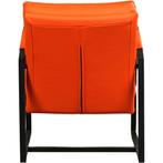 Leren Fauteuil Secret - Toledo Leer Orange, Huis en Inrichting, Fauteuils, Nieuw, Ophalen of Verzenden, Fauteuil Secret - Toledo leer Orange past perfect in uw interieur als u woonstijl: Industrieel, Modern is.