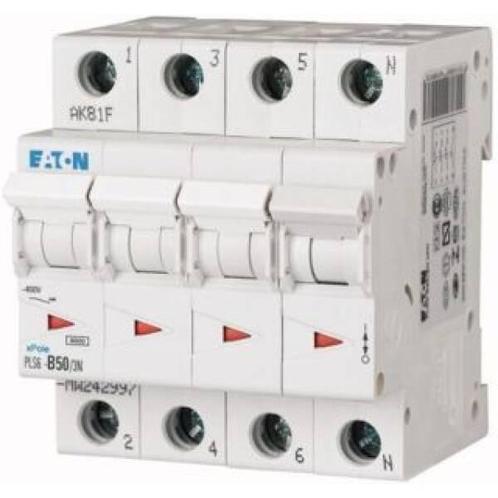 Eaton krachtgroep / 3-polig + nul, C50A / PLS6-C50/3N-MW /, Doe-het-zelf en Verbouw, Elektra en Kabels, Nieuw, Ophalen of Verzenden
