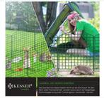 KESSER® Vijverhek tuinhek steekhek complete set metaal 5x bo, Tuin en Terras, Verzenden, Nieuw