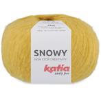 Katia Snowy - 114 geel - Garen met Pluche Look, Ophalen of Verzenden, Nieuw