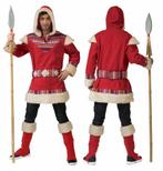 Eskimo kostuum man rood, Kleding | Heren, Ophalen of Verzenden, Nieuw