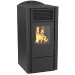 Punto Fuoco Lory 8kw zwarte pelletkachel houtpellets, Huis en Inrichting, Kachels, Overige brandstoffen, Nieuw, Ophalen of Verzenden