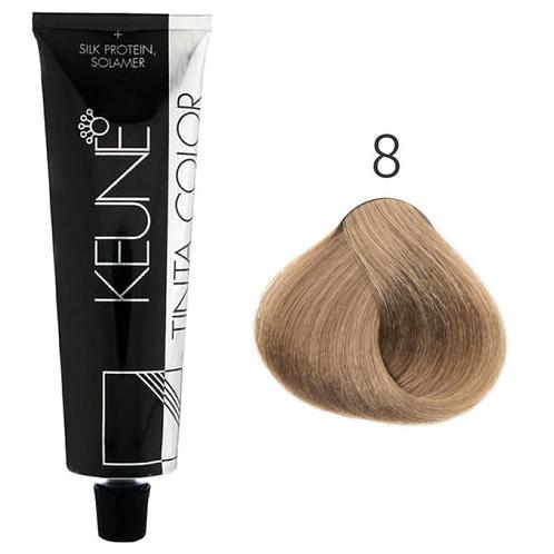 Keune  Tinta Color  8 Lichtblond  60 ml, Sieraden, Tassen en Uiterlijk, Uiterlijk | Haarverzorging, Nieuw, Verzenden