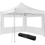 Partytent Olivia 3x3 m met 2 zijdelen - wit, Nieuw, Verzenden