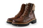 Rieker Veterboots in maat 41 Bruin | 10% extra korting, Kleding | Dames, Schoenen, Bruin, Verzenden, Overige typen, Gedragen