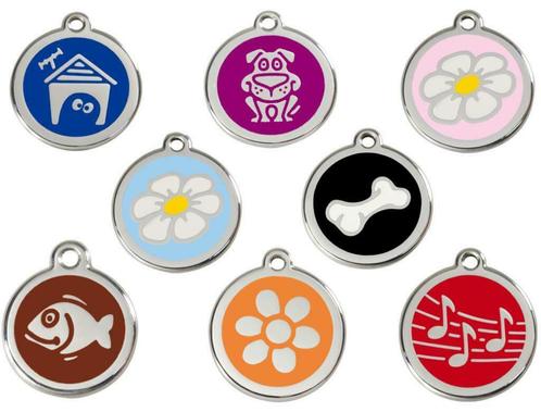 Vandaag 25% korting op sterke RVS Red Dingo Hondenpenningen., Dieren en Toebehoren, Honden-accessoires, Nieuw, Verzenden