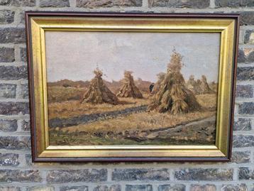 Paul Joseph Constantin Gabriël (1828-1903) - Korenschoven beschikbaar voor biedingen