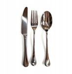 2dekans | Rosenthal Bestekset 3-delig (mes 22 cm, vork 20, Huis en Inrichting, Keuken | Servies, Ophalen of Verzenden, Zo goed als nieuw