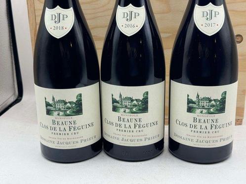 2016 , 2017 & 2018 Domaine Jacques Prieur Clos de la, Verzamelen, Wijnen