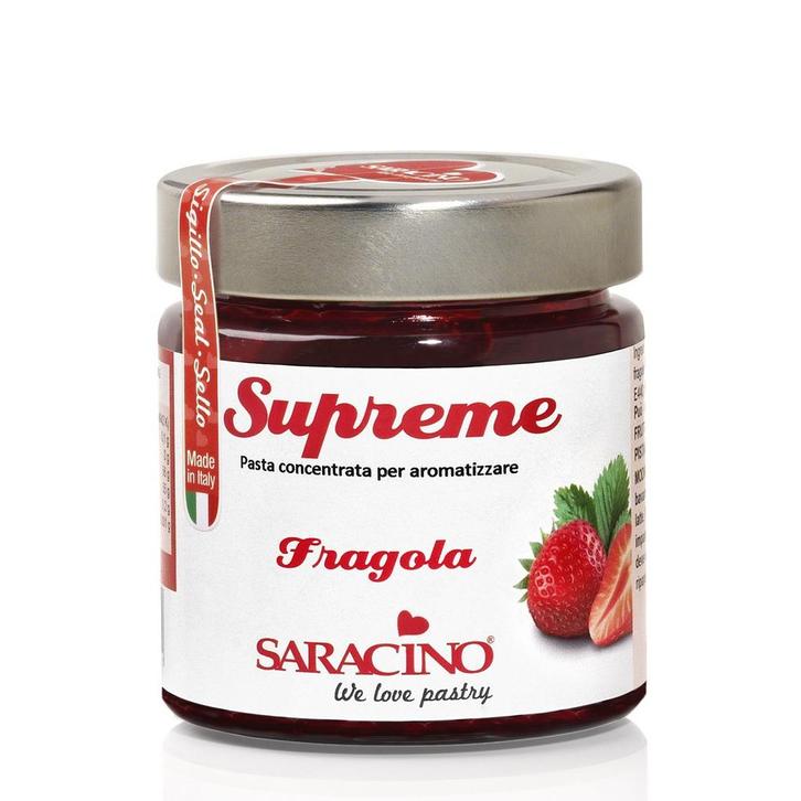 Saracino Smaakpasta Aardbei 200g, Hobby en Vrije tijd, Taarten en Cupcakes maken, Nieuw, Verzenden