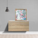 2dekans | Zwevend nachtkastje - hangend halkastje - met lade, Ophalen of Verzenden, Zo goed als nieuw