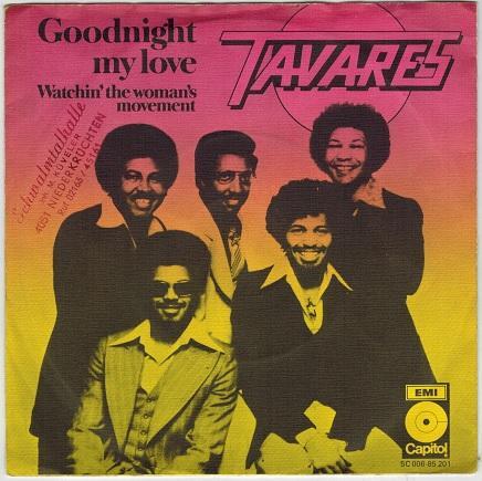 Single vinyl / 7 inch - Tavares - Goodnight My Love, Cd's en Dvd's, Vinyl Singles, Zo goed als nieuw, Verzenden