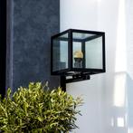 Loosdrecht Muurlamp Zwart Buitenverlichting Strak & modern, Tuin en Terras, Verzenden, Nieuw