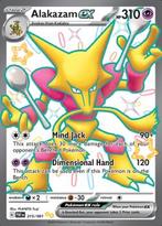 Alakazam ex 215/091 Paldean Fates, Hobby en Vrije tijd, Verzamelkaartspellen | Pokémon, Ophalen of Verzenden, Nieuw, Losse kaart