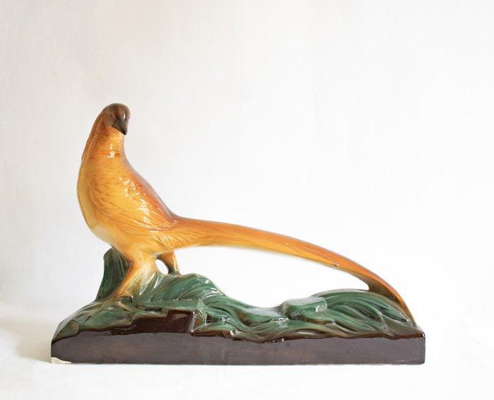 St. Radegonde - sculptuur, Faisant - 37 cm - Aardewerk, Antiek en Kunst, Antiek | Glas en Kristal