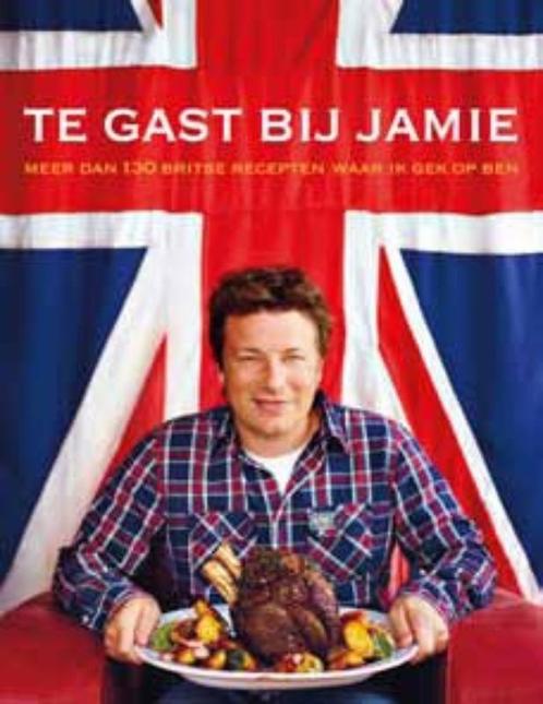 Te gast bij Jamie 9789021551357 Jamie Oliver, Boeken, Kookboeken, Zo goed als nieuw, Verzenden