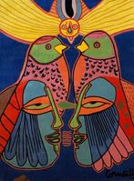 Corneille (1922-2010) - Tapis Splendeur des Tropiques, Antiek en Kunst