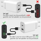 2dekans | imoshion Powerbank 20000 mAh - Snellader 22.5W -, Ophalen of Verzenden, Zo goed als nieuw