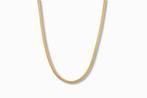 Gouden Herringbone ketting 14K, Verzenden, Nieuw, Goud, Goud