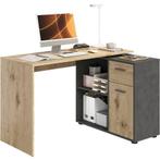 FMD Hoekbureau AUGSBURG Bureau/sideboard met, Huis en Inrichting, Bureaus, Verzenden, Nieuw