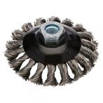 Staalborstel Kegel SKBZ 100mm 14mm voor haakse slijper Rh..., Verzenden, Nieuw