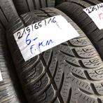 2 x Fulda Kristall Montero 215-65-16 Winterbanden 6mm, 16 inch, Band(en), Personenwagen, Gebruikt