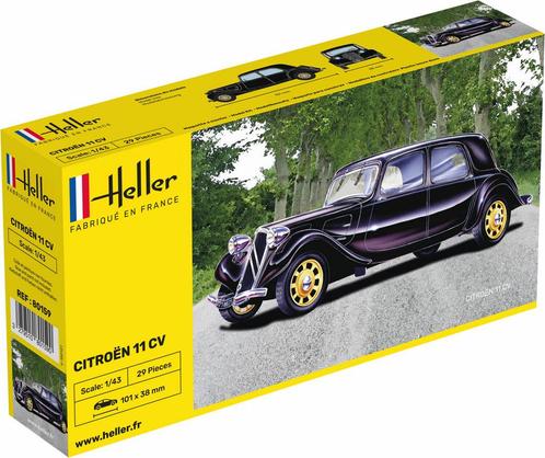 Heller - 1/43 Citroen 11 Cvhel80159, Hobby en Vrije tijd, Modelbouw | Overige, 1:50 tot 1:144, Nieuw
