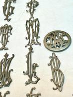 Antiche iniziali o fregi in argento - Beeldje - Antiche, Antiek en Kunst, Antiek | Goud en Zilver