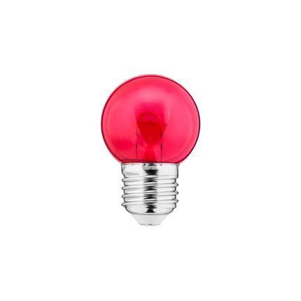 Thorgeon LED kogellamp gekleurd E27 1W helder Rood Niet-D..., Huis en Inrichting, Lampen | Overige, Nieuw, Ophalen of Verzenden