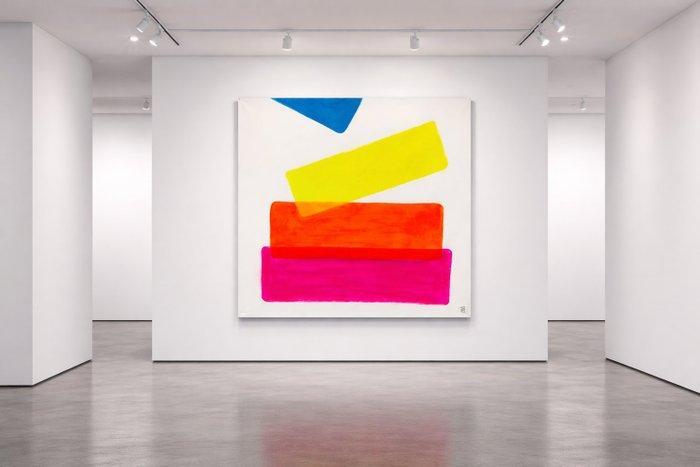 COMO - CUBES FLOW, Antiek en Kunst, Kunst | Schilderijen | Modern