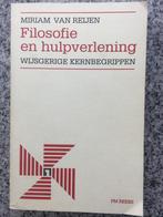 Filosofie en hulpverlening (Miriam van Reijen), Boeken, Gelezen, Miriam van Reijen, Verzenden, Overige onderwerpen