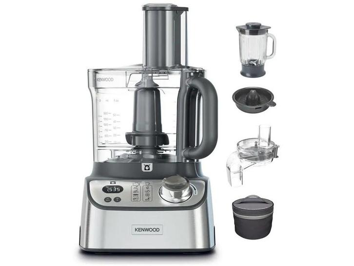 Kenwood FDM72.990SS - Keukenmachine - 3L kom 1,5L, Witgoed en Apparatuur, Keukenmixers, Zo goed als nieuw, Verzenden