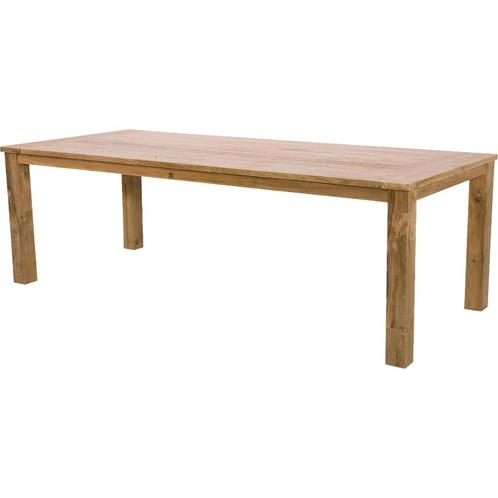 Tuintafel recycled teak 240x100 cm - naturel, Huis en Inrichting, Stoelen, Nieuw, Ophalen of Verzenden