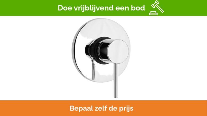 Bieden: Paini COX Chrome Single Lever Shower, Doe-het-zelf en Verbouw, Sanitair, Nieuw, Ophalen of Verzenden