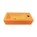 Fontein Best Design Morrano 37x18x9 cm Rechts Mat Oranje, Huis en Inrichting, Badkamer | Badkamermeubels, Overige typen, Nieuw