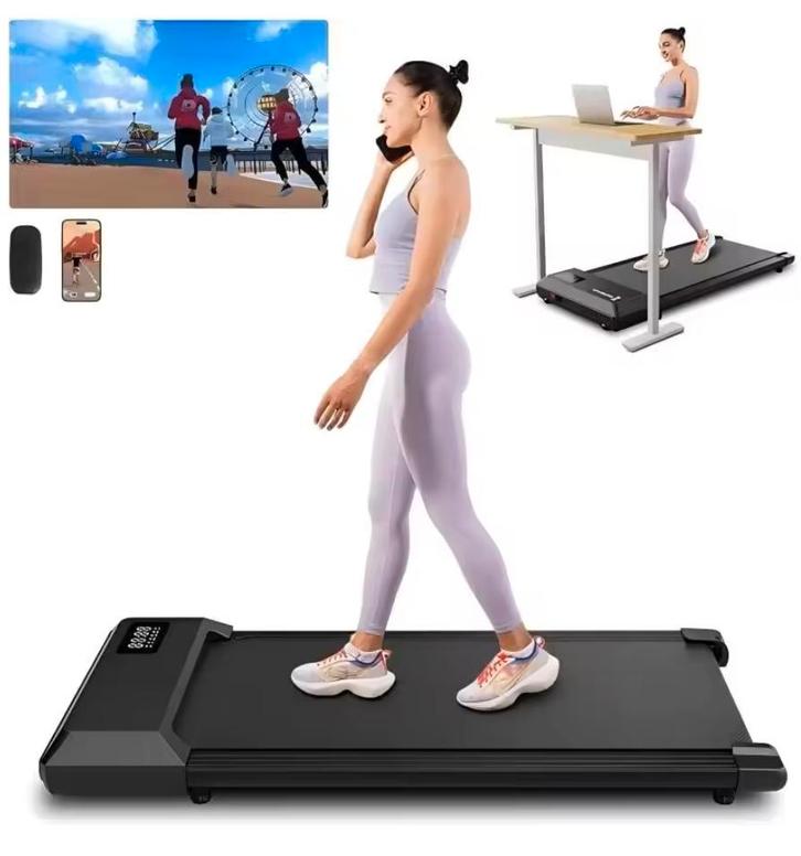 Loopband Onder Bureau –Walking Pad met App en Afstandsbedien, Sport en Fitness, Fitnessapparatuur, Nieuw, Verzenden